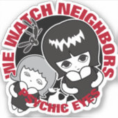 Psychic Eyes Live Sticker (Voorkant)