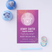 Psychic Medium Hamsa Flyer (Enkel)