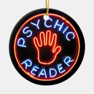 Psychic Reader Neon Sign Keramisch Ornament