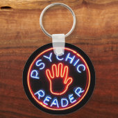 Psychic Reader Neon Sign Sleutelhanger (Voorkant)