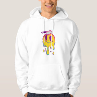 psychic smiley drip mannen hoodie