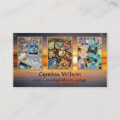 Psychic Tarot Reader Carte de visite photo (Devant)