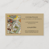 Psychic Tarot Reader Carte de visite photo (Dos)