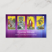 Psychic Tarot Reader Photo Visitekaartje (Voorkant)
