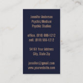 Psychique Moyen Carte de visite (Dos)