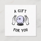 Psychique Moyenne Lecture Certificat Cadeau (Devant)