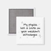Psychisch medium astrologie magneet (Voorkant / Achterkant)