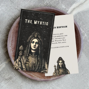 Psychisch medium, heks, mystiek Visitekaartje