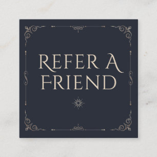 Psychisch medium, Tarot, Spiritueel Verwijs een vr Vierkante Visitekaartje