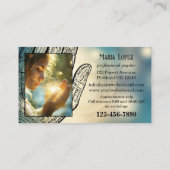 Psychische counseling palmlezer visitekaartje (Achterkant)