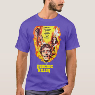 Psychische Killer Retro Cult Classic Horror Fan Ar T-shirt