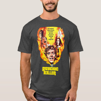 Psychische Killer Retro Cult Classic Horror Fan Ar T-shirt