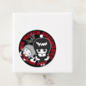 Psychische ogen bedankjes labels (In situ)