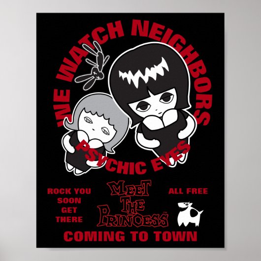 Psychische ogen Live Poster (Voorkant)