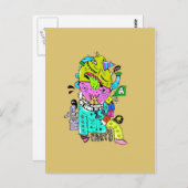 psycho briefkaart (Voorkant / Achterkant)