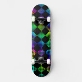 Psycho Checkers door Kenneth Yoncich Skateboard (Voorkant)