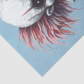 Psycho Clown Decoupage Tissuepapier (Detail)