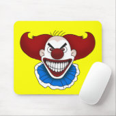 Psycho Clown Mousepad Muismat (Met muis)