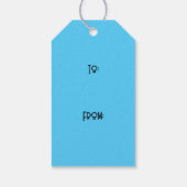 Psycho Clown - Plain - kan aanpassen Cadeaulabel (Achterkant)