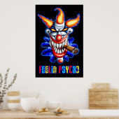 Psycho Clown Poster (Keuken)