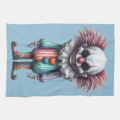 Psycho Clown Theedoek (Horizontaal)