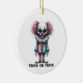 Psycho Clown - Trick or Trick Aanpassen Keramisch Ornament (Rechts)