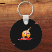 psycho emoji sleutelhanger (Voorkant)