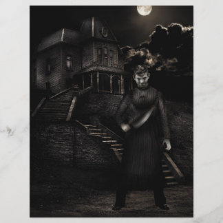 Psycho Halloween Flyers