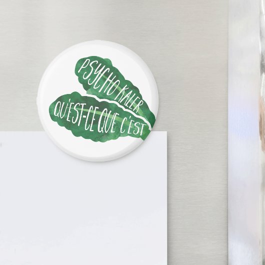 Psycho Kaler | Veggie Pun Magneet