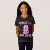 PSYCHO MAAR KUTE BUNNY T-Shirts (Voorkant volledig)