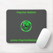 Psycho Nation Mousepad Muismat (Met muis)