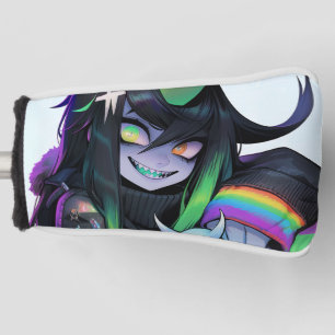 Psycho Schattige Monster Anime Girl Golfheadcover