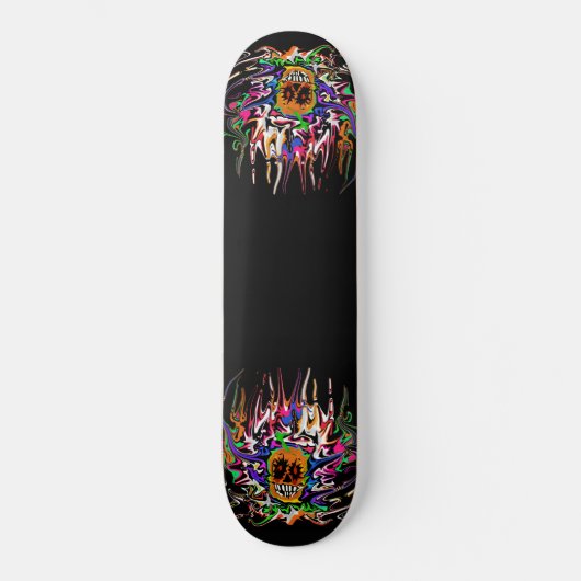 Psycho Skuls Skateboard (Recto)