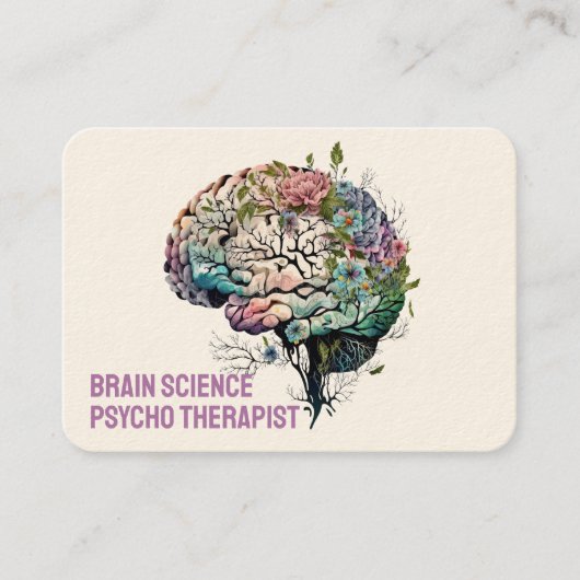 Psycho-Thérapiste, Coaching - Carte de visite (Devant)