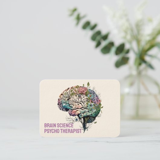 Psycho-Thérapiste, Coaching - Carte de visite (Debout devant)