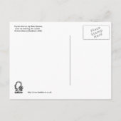 Psycho Warrior, door Brian Benson, briefkaart (Achterkant)