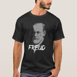 Psychoanalytic dr Freud Icon Portrait T-shirt