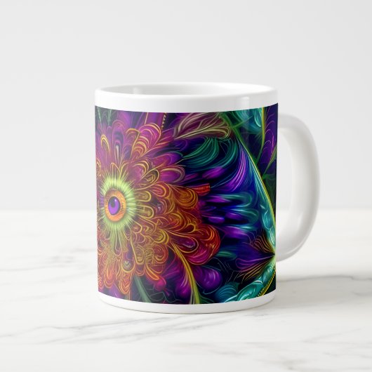PsychoFlower 20oz Mug (Devant droit)