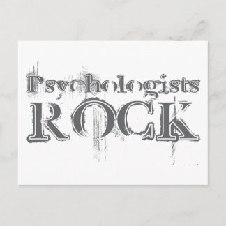 Psychologen Rock Briefkaart