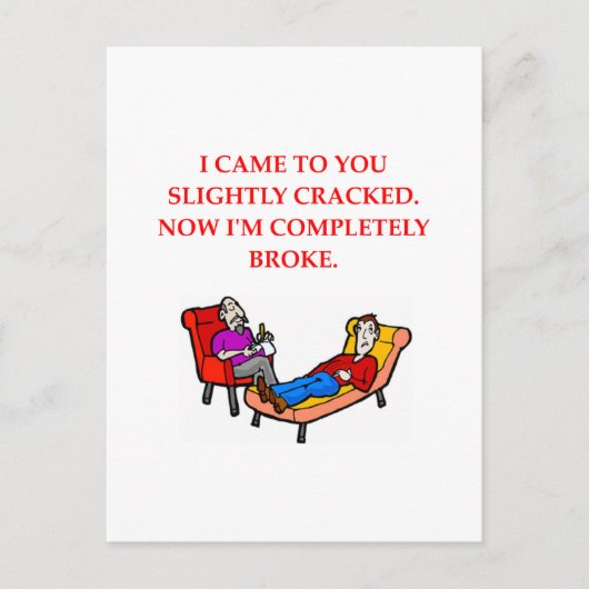 psychologie briefkaart (Voorkant)