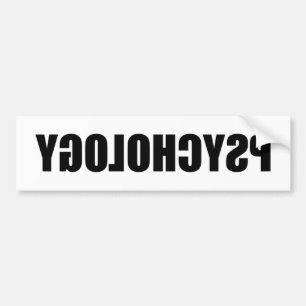 Psychologie Bumpersticker