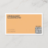 PSYCHOLOGIE Carte de visite minimaliste (Devant)