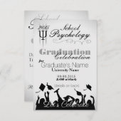 Psychologie de l'école - Invitation de la fête des (Devant / Derrière)