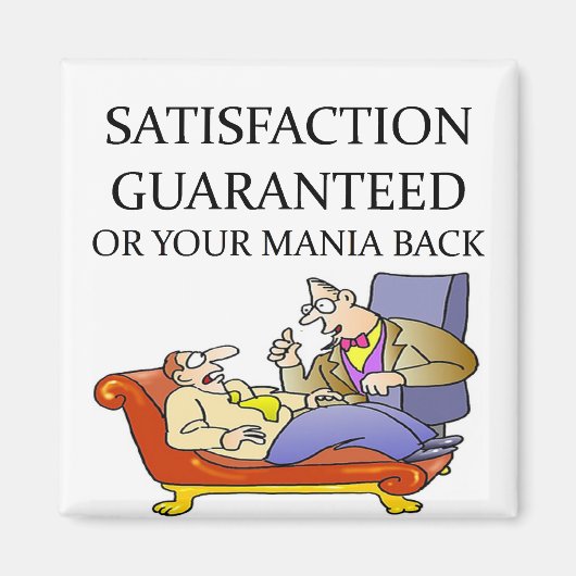 PSYCHOLOGIE grap Magneet (Voorkant)