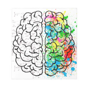 psychologie in het brein notitieblok