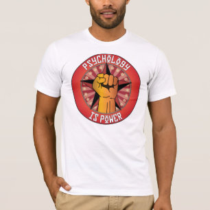 Psychologie is kracht t-shirt