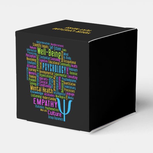 PSYCHOLOGIE Mot Cloud ballotins (Arrière)