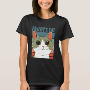 Psychologie Pavlovs Kat Kitten Grappige Kat Liefhe T-shirt