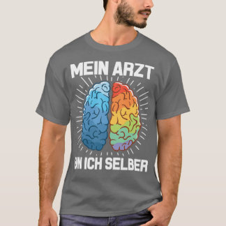 Psychologie Psycholoog Therapist Gift Psyche 10 T-shirt