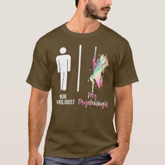Psychologie Psycholoog Therapist Gift Psyche 11 T-shirt